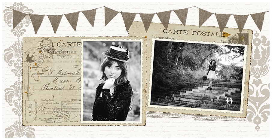 French Black & White Vintage Photography