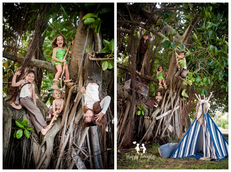 Peter Pan Lost Boys Children photography