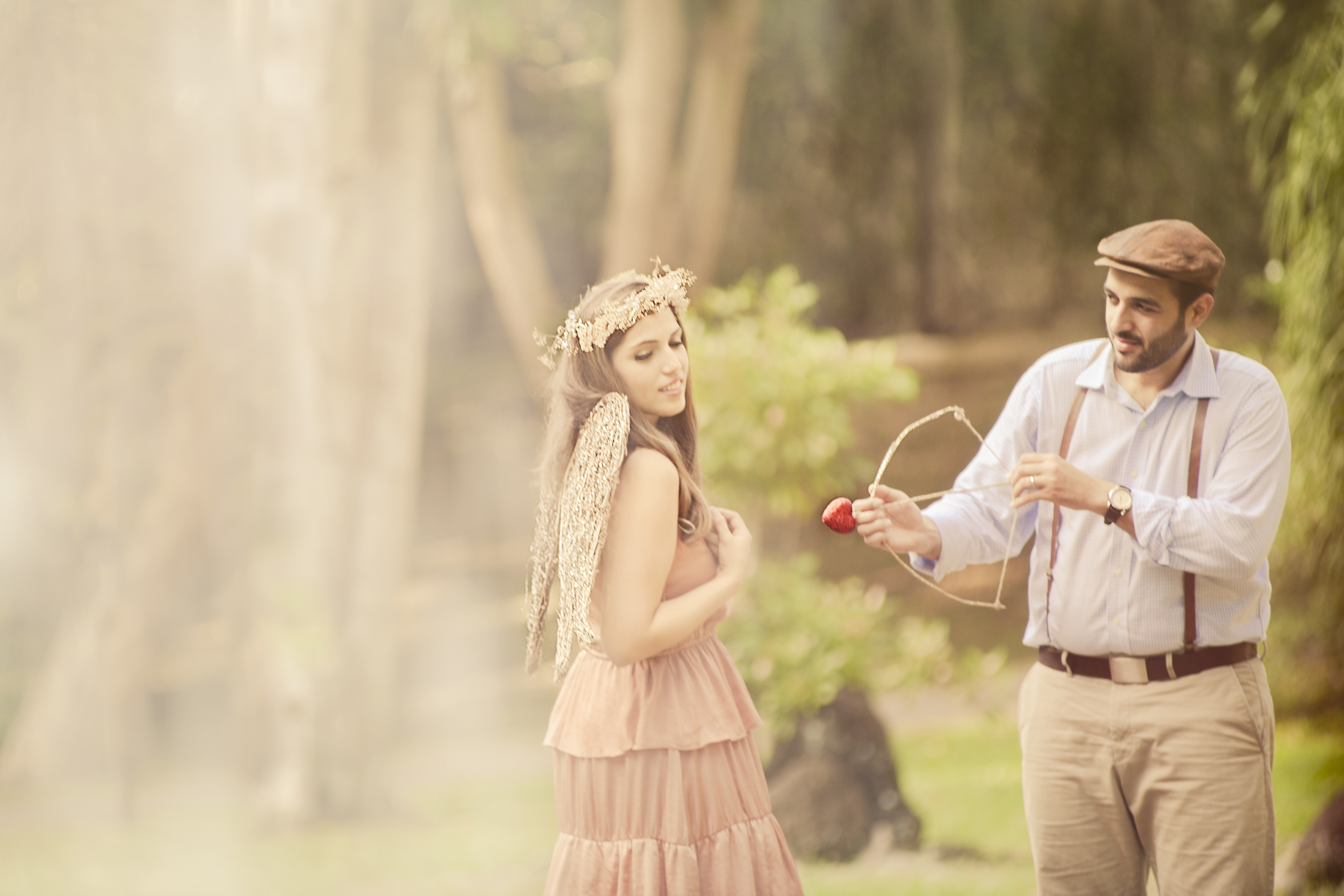 Valentine's Day Angels & Cupids Family and Children Photography in Puerto Rico