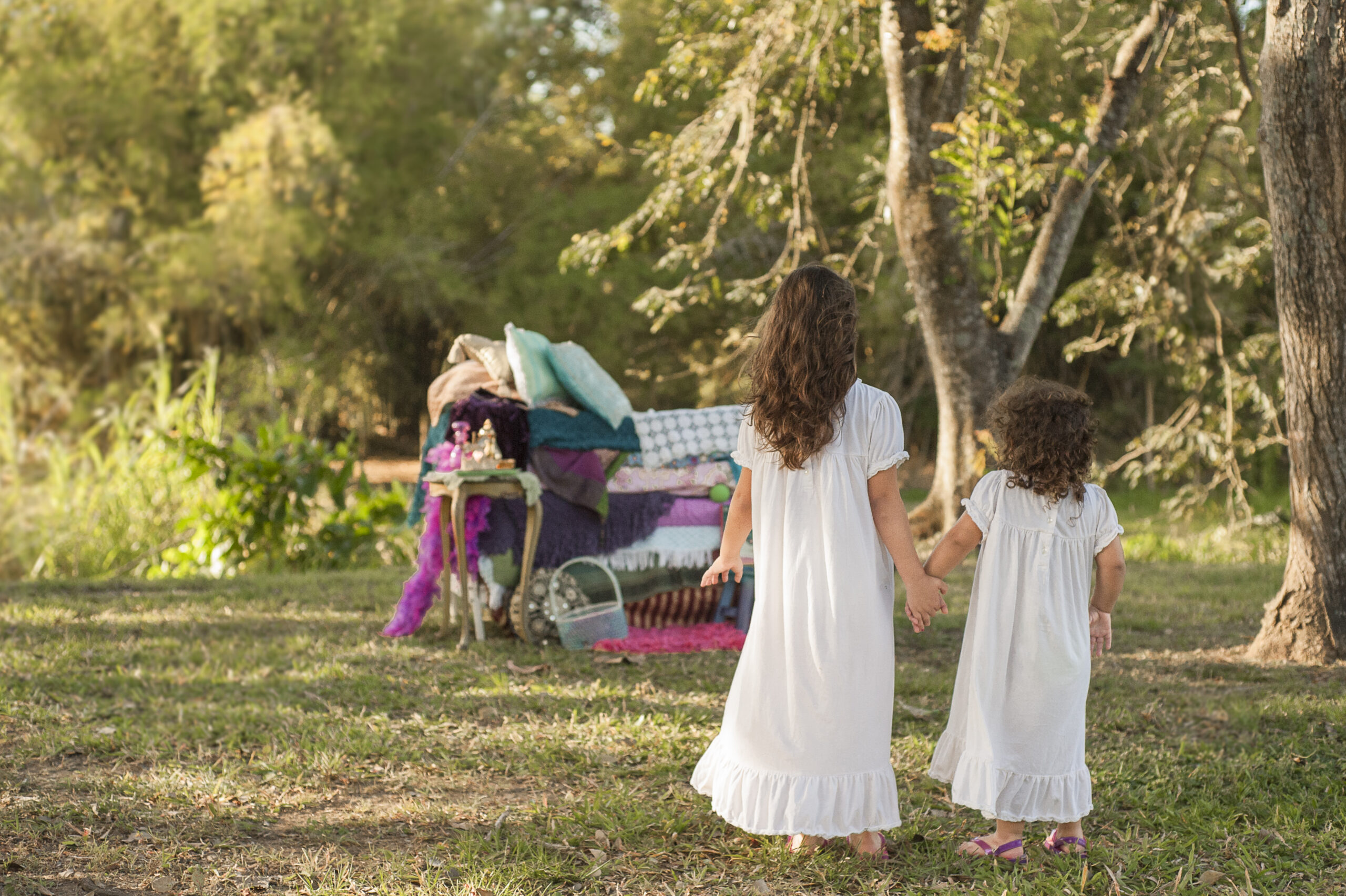 The Princess and the Pea Inspired Children Photography