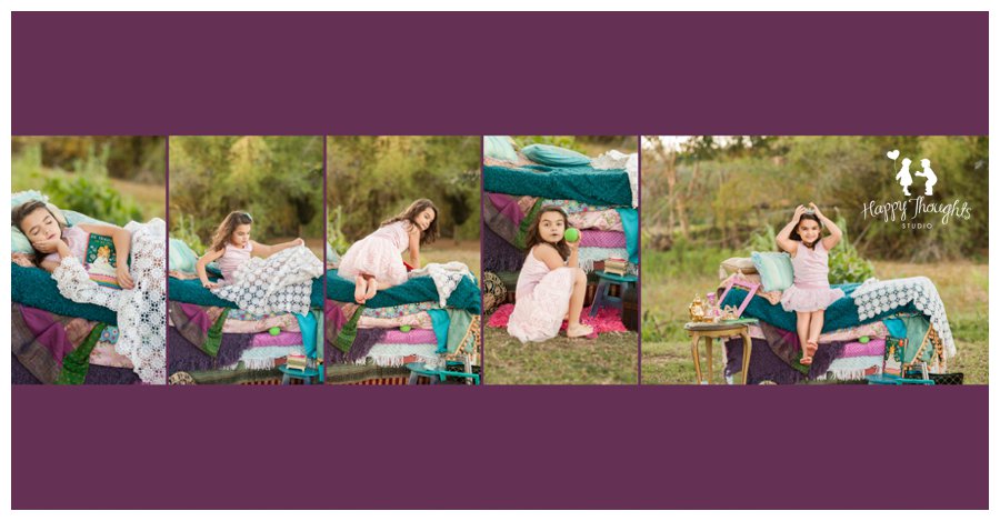 The Princess and The Pea inspired session