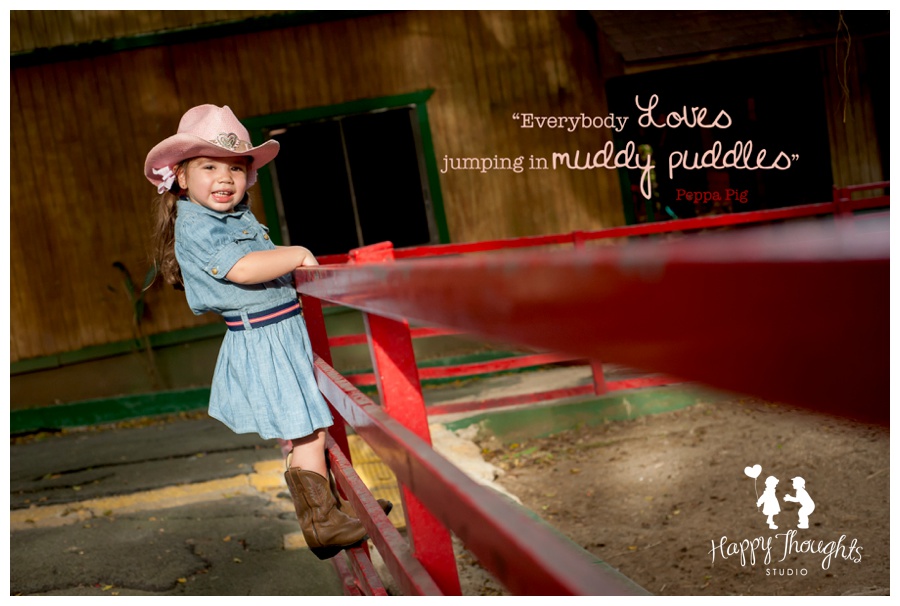 Pink Cowgirl Children Photography