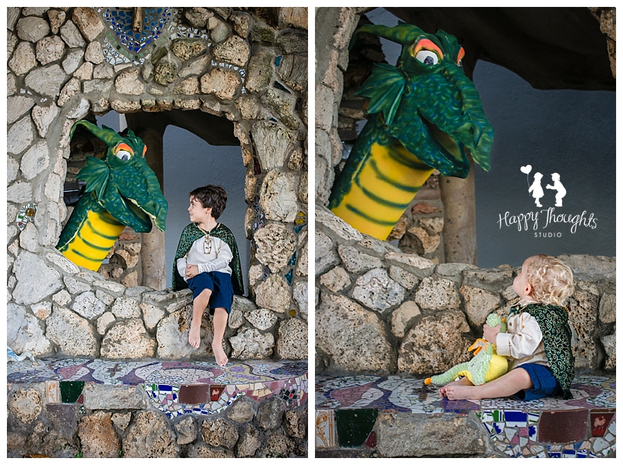 dragons inspired children photography