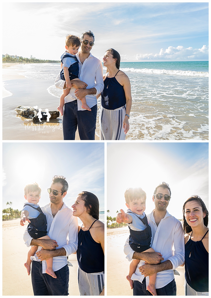 Baby's First Beach Day in Puerto Rico