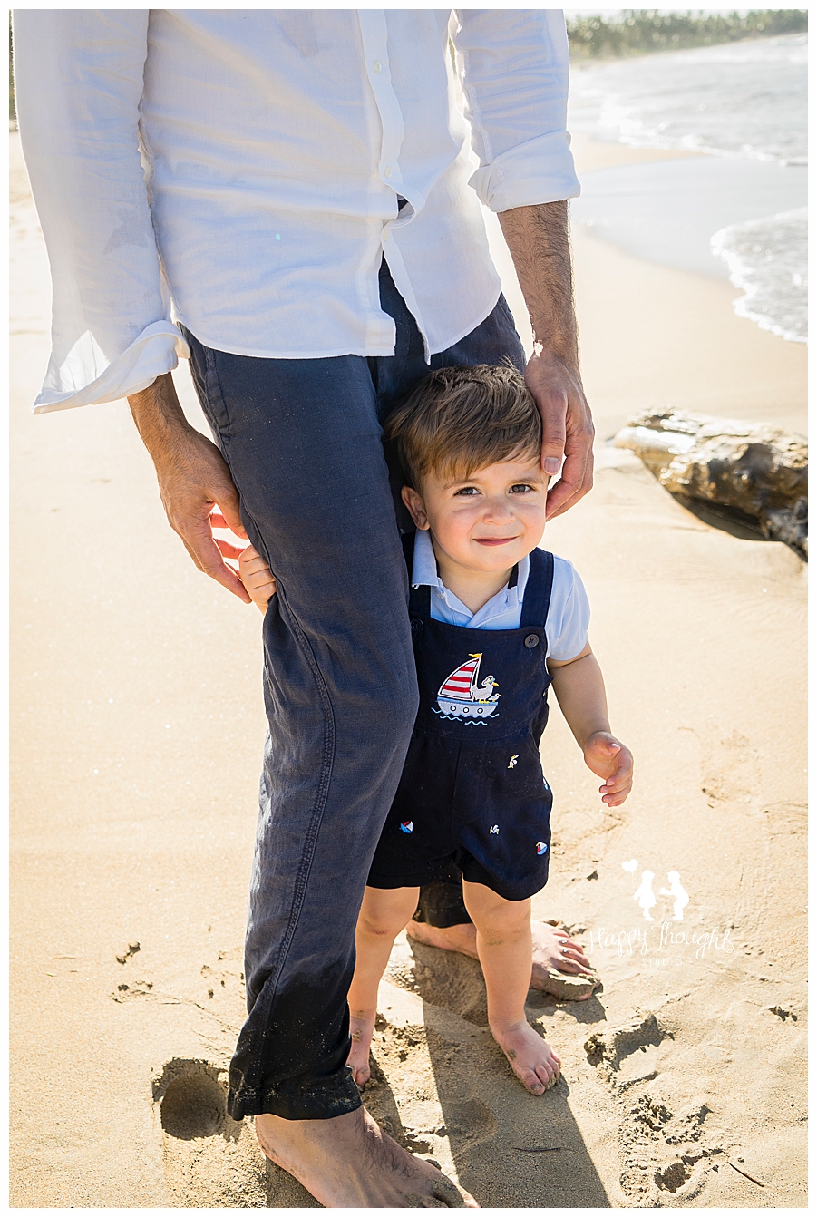 Baby's First Beach Day in Puerto Rico